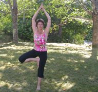 Yoga at Mystic Maples.