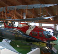 The Silver Dart replica.