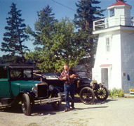 L’extérieur.