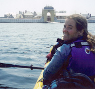 Paddle up to the gate of reconstructed Fortress Louisbourg.