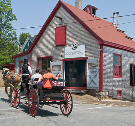 Horse and buggy ride