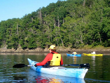 kayaking