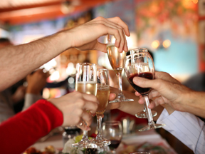 Spend time with friends and “cheers” to our wines