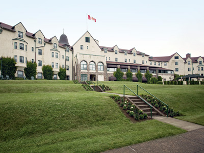 Exterior of Main Lodge