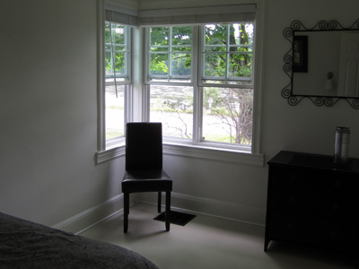 2nd bedroom with a beautiful oceanview