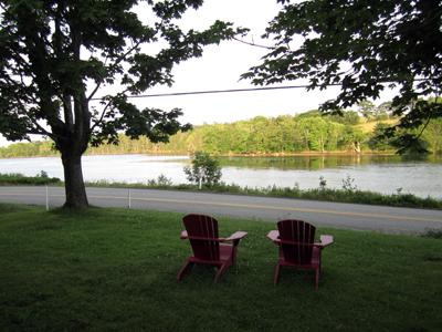 Tranquil oceanview from front porch