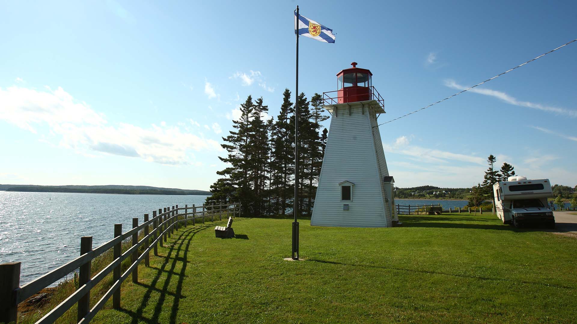 Jerome Point Lighthouse Destination Cape Breton