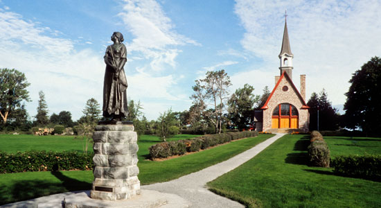Details about   Historic Evangeline Memorial Church Grand Pre Nat'l Historic Park Nova Scotia pc 